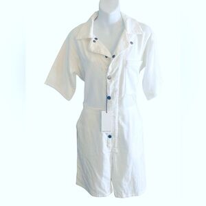 Rivet Utility Diva Romper NWT